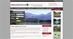 Desktop Screenshot of lakelouisehotels.org