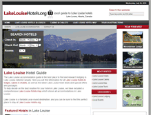 Tablet Screenshot of lakelouisehotels.org